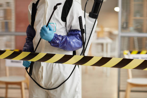 Professional Infectious Disease Decontamination technician working in Norwood, NC